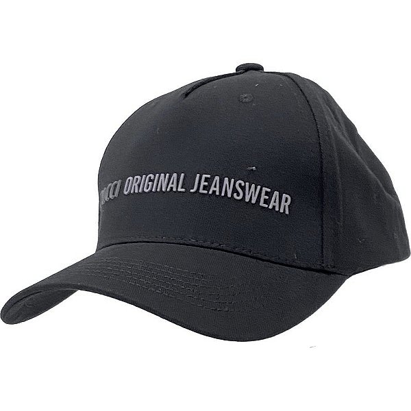 Boné Colcci Aba Curva Silk Jeanswear Virna Snapback Preto