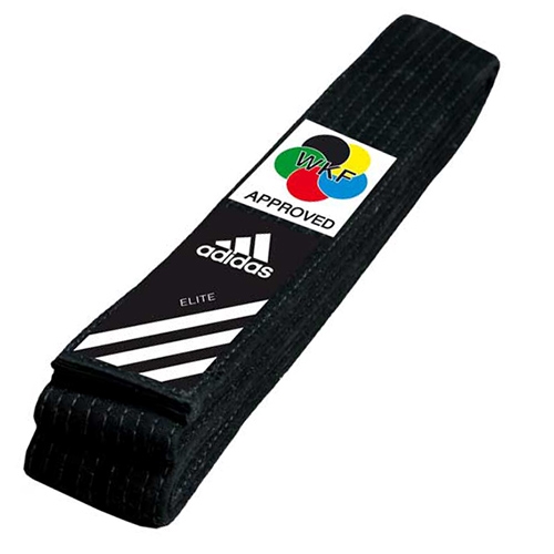 Faixa Preta Adidas Elite Belt