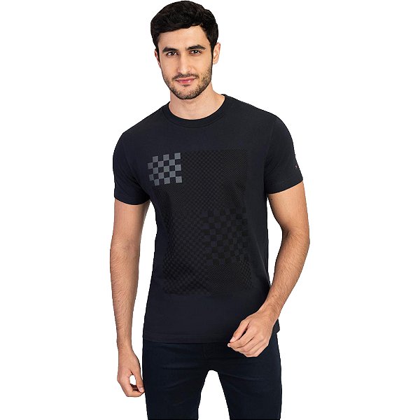 Camiseta Aramis Chess V23 Marinho Masculino