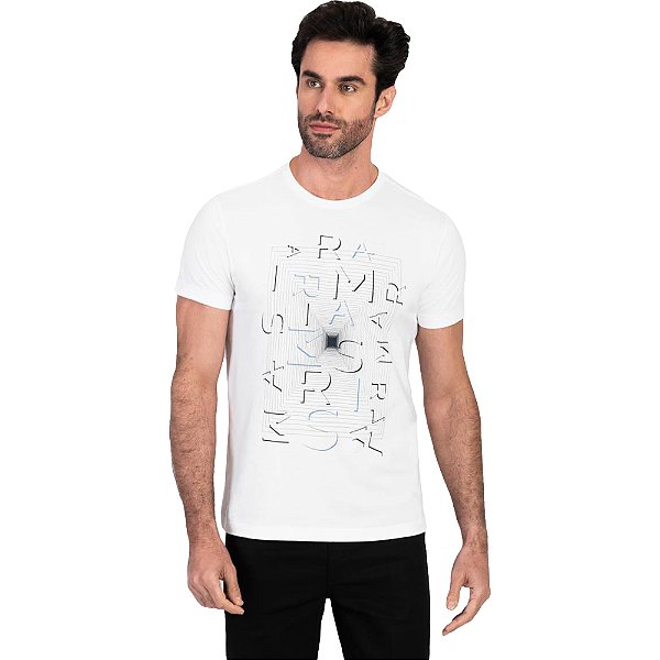 Camiseta Aramis Anagrama V23 Branco Masculino