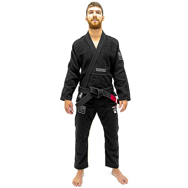 Kimono Jiu Jitsu Koral New Classic Preto