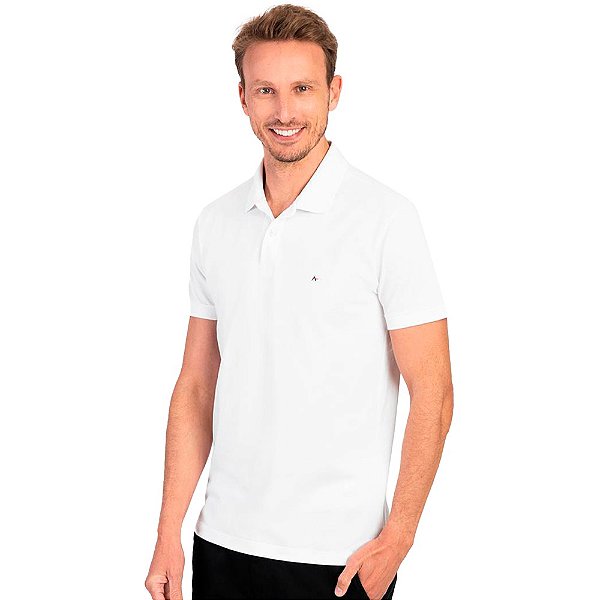 Camisa Polo Aramis Branco Masculino