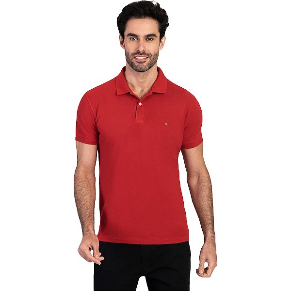 Camisa Polo Aramis Basic Piquet V23 Vermelho Masculino
