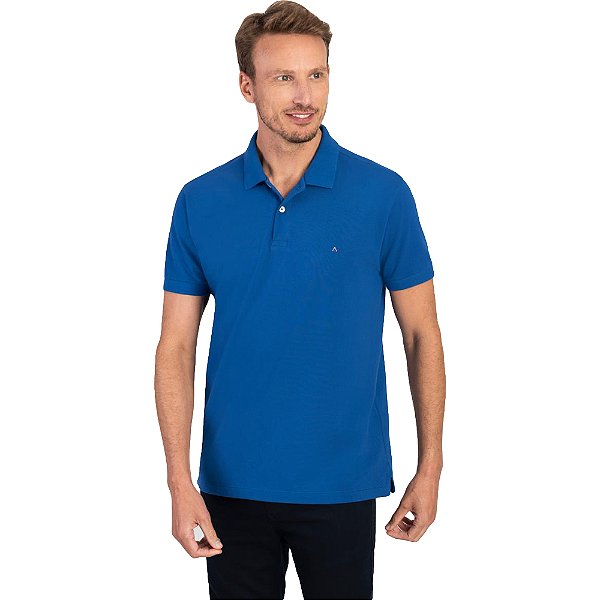 Camisa Polo Aramis Basic Piquet V23 Azul Royal Masculino