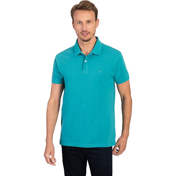 Camisa Polo Aramis Basic Piquet V23 Azul Masculino