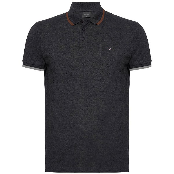Camisa Polo Aramis Classic Grafite Masculino