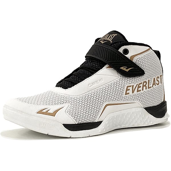Tênis Everlast Cave HI Branco e Preto Unissex