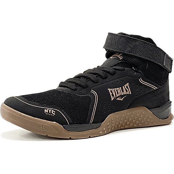 Tênis Everlast Monster II Preto e Marrom Unissex