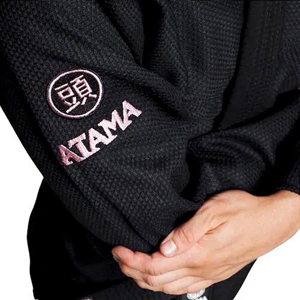 Kimono Jiu Jitsu Atama Trançado Infinity Collab Feminino - Preto ...