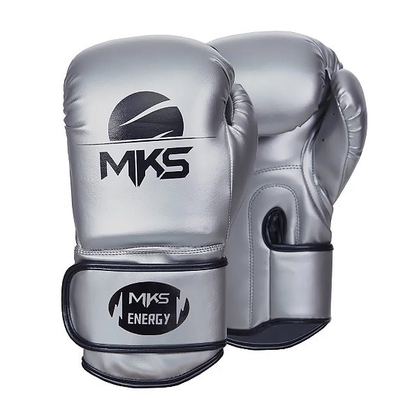 Luva de Boxe MKS Energy II Prata