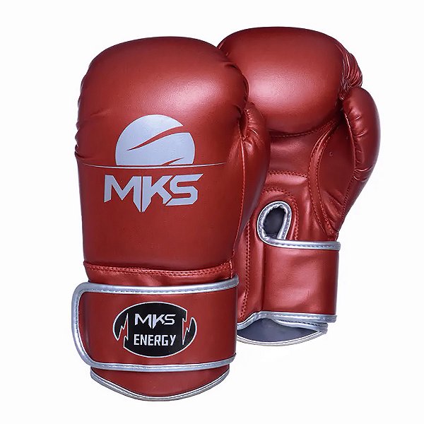 Luva de Boxe MKS Energy II Vermelho
