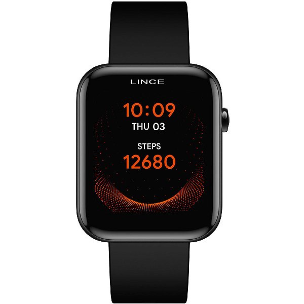 Relógio Smartwatch Lince Fitness LSWUQPM001-PXPX