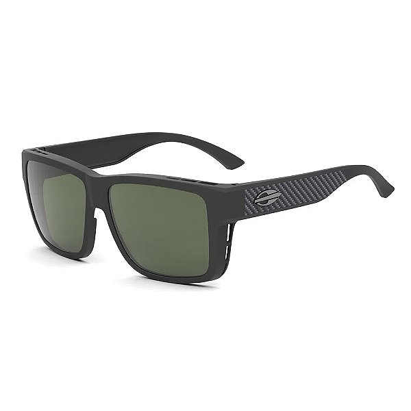 Óculos de Sol Mormaii Masculino Overlap Preto Fosco Polarizado M0083AEZ89