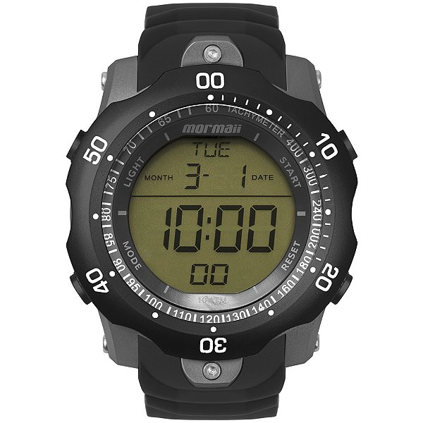 Relógio Mormaii Masculino Urban Cinza MO109008C