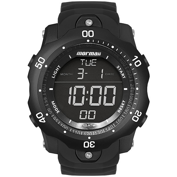 Relógio Mormaii Masculino Urban Preto MO109008P