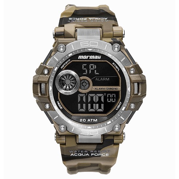 Relógio Mormaii Masculino Acqua Force Marrom MO14073AB8M