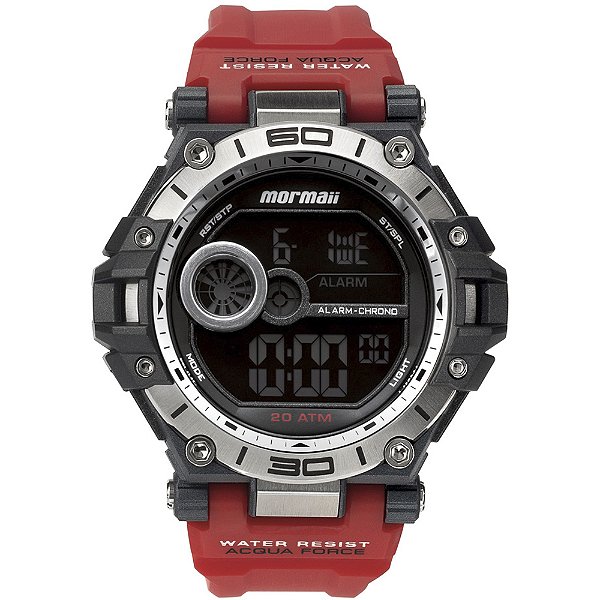 Relógio Mormaii Masculino Pro Cinza MO14073AC8R