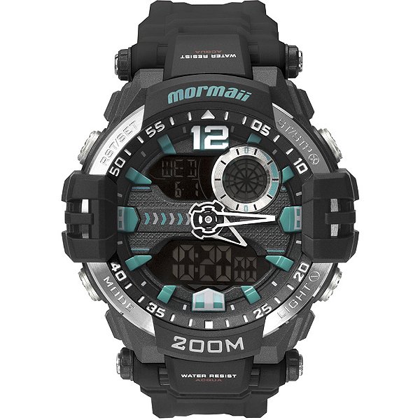 Relógio Mormaii Masculino Pro Preto MO17732A8P