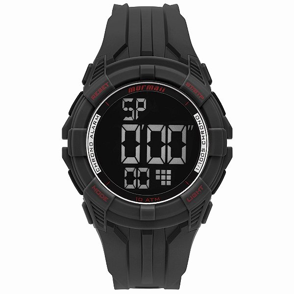 Relógio Mormaii Masculino Wave Preto MO18771AC8R