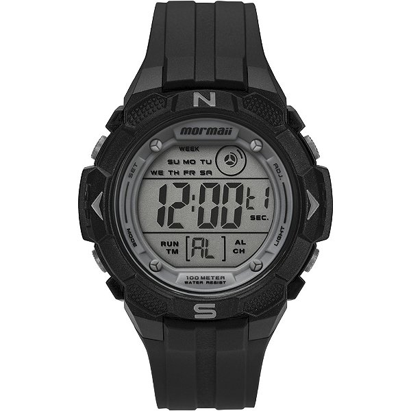Relógio Mormaii Masculino Wave Preto MO2908B8C