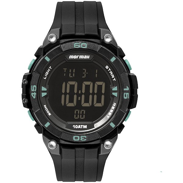Relógio Mormaii Masculino Wave Preto MO2911B8P
