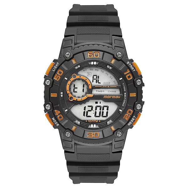 Relógio Mormaii Masculino Preto MO3260AA8L