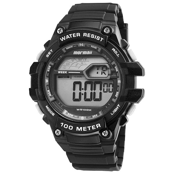 Relógio Mormaii Masculino Wave Preto MO3480A8K
