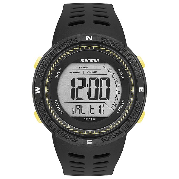 Relógio Mormaii Masculino Preto MO3590AC8Y