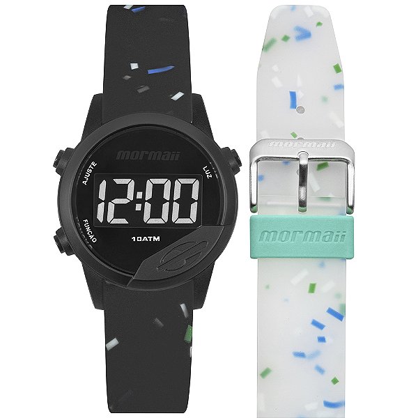 Relógio Mormaii Masculino Preto MO4100AET8W