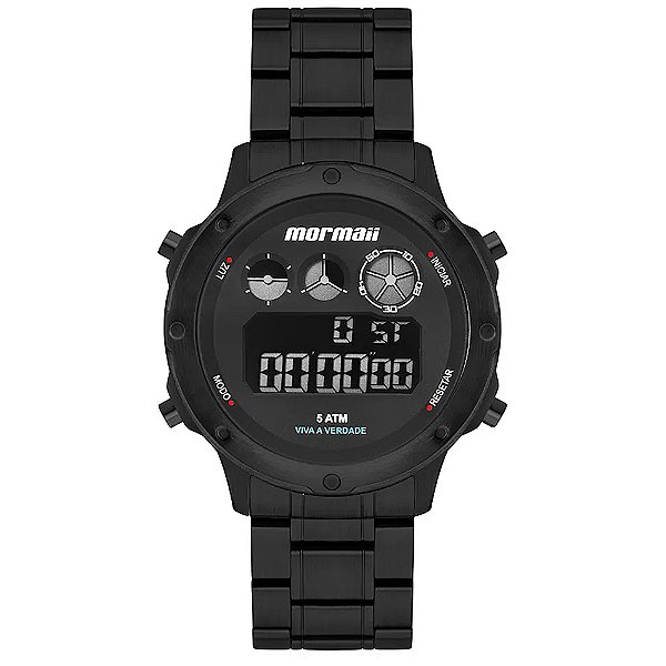 Relógio Mormaii Vibe Preto Masculino MOBJ3753AB4P