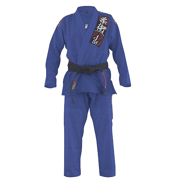 Kimono Jiu Jitsu Naja Choke Azul Royal