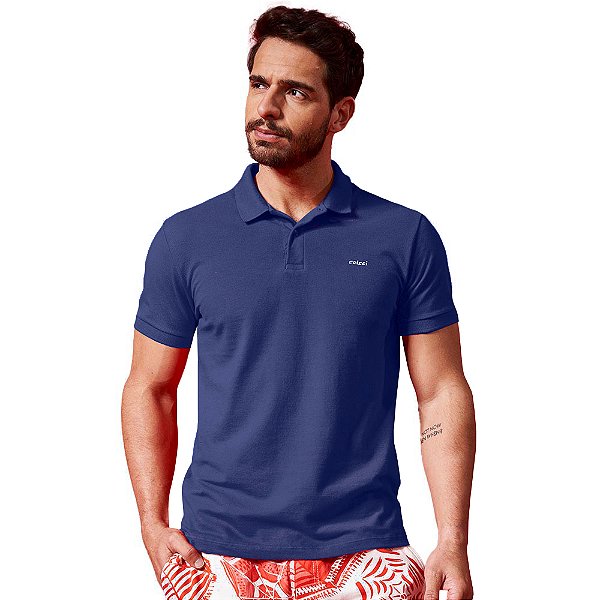 Camisa Polo Colcci Classic AV23 Marinho Masculino