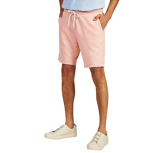 Bermuda Acostamento Casual AV23 Rosa Masculino