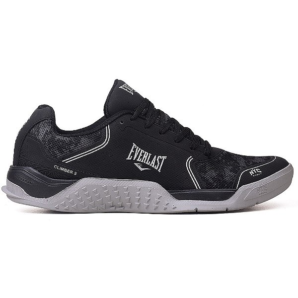 Tênis Everlast Climber III Preto E Cinza Masculino