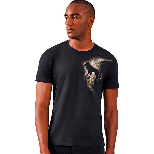 Camiseta Acostamento Moon O23 Preto Masculino