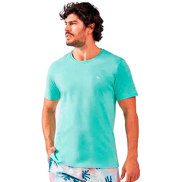 Camiseta Acostamento Basic O23 Verde Masculino