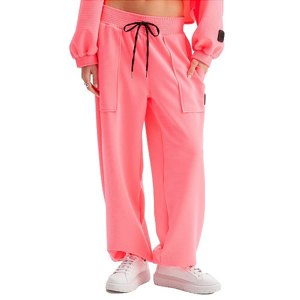 Calça Easy Lança Perfume Jogging IV23 Rosa Feminino