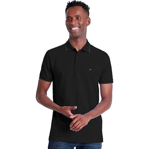Camisa Polo Aramis Classic IN23 Preto Masculino