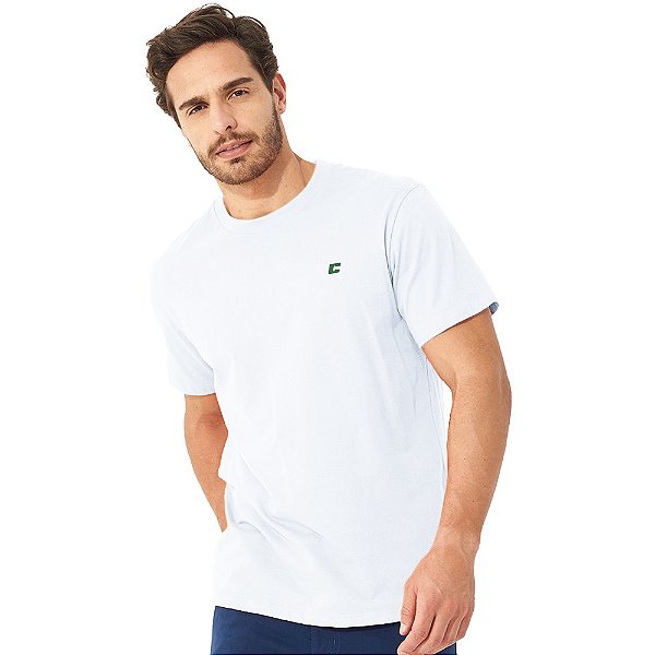 Camiseta Colcci Logo OU23 Branco Masculino