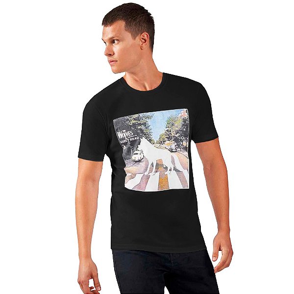 Camiseta Acostamento Abbey Road IN23 Preto Masculino