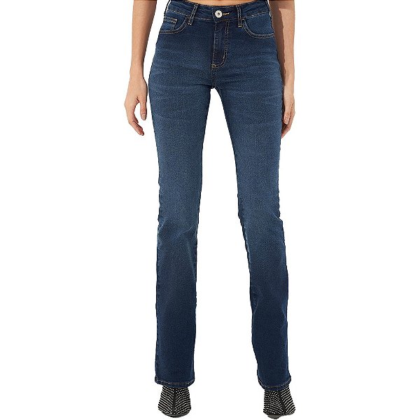 Calça Jeans Colcci Bia Reta OU23 Azul Feminino