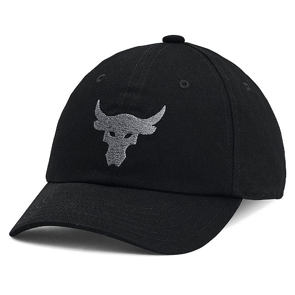 Boné Under Armour Project Rock Hat Preto Infantil
