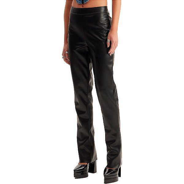 Calça Boot Cut Lança Perfume IN23 Preto Feminino