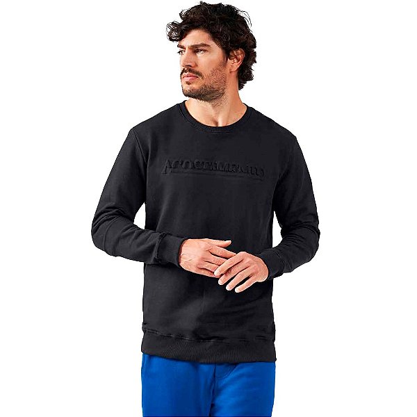 Moletom Acostamento Casual IN23 Preto Masculino