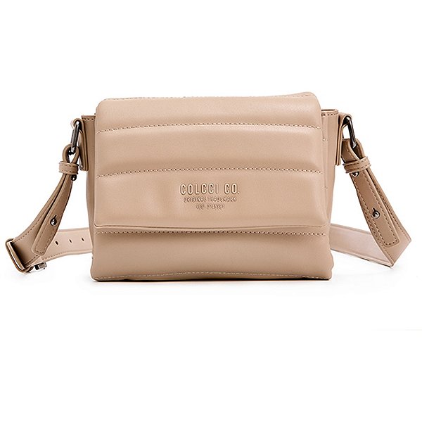Bolsa Crossbody Colcci Matelasse IN23 Bege Feminino