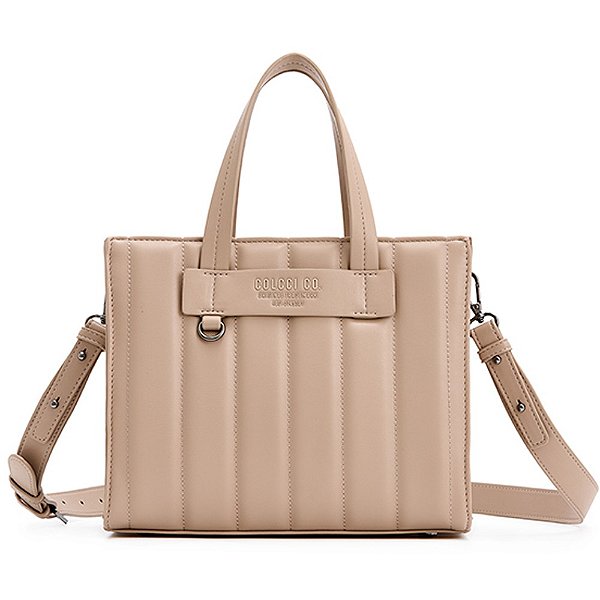 Bolsa Tote Colcci Matelasse IN23 Bege Feminino