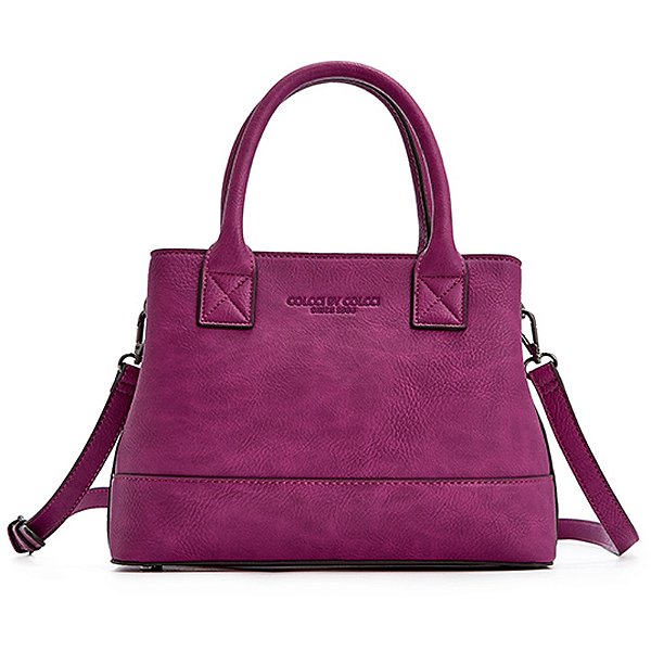 Bolsa Bucket Colcci Texture IN23 Roxo Feminino