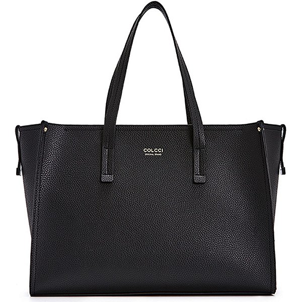 Bolsa Shopping Colcci Pins IN23 Preto Feminino