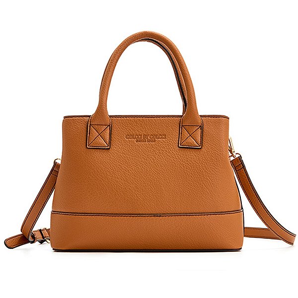Bolsa Bucket Colcci Texture IN23 Caramelo Feminino