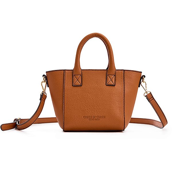Bolsa Tote Colcci Texture IN23 Caramelo Feminino